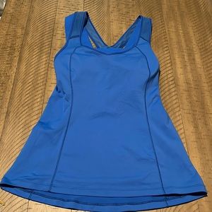 Lululemon Blue Tank Top Size 6